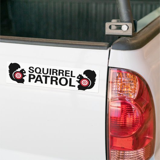 Dikke patrouille bumpersticker (Op Truck)