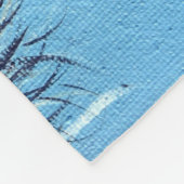 Dikke pompoen fleece deken (Hoek)