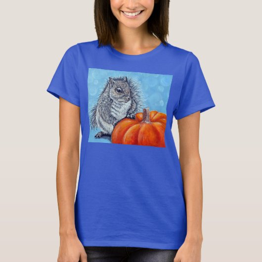 Dikke pompoen t-shirt (Voorkant)