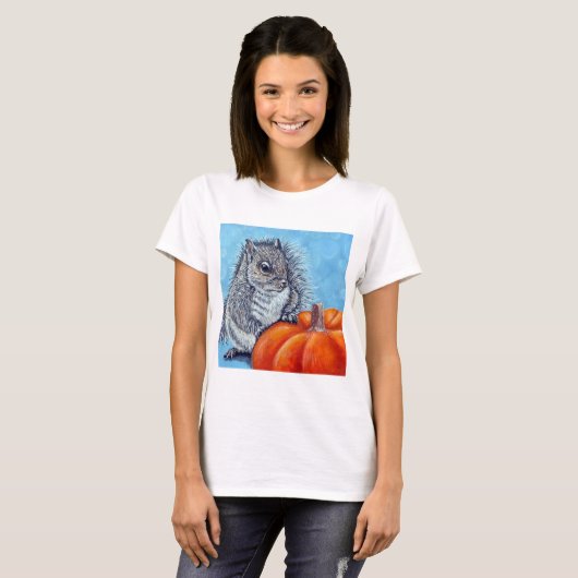 Dikke pompoen t-shirt (Voorkant volledig)