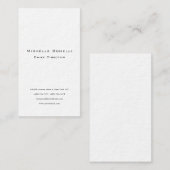 Dikke Professionele Duidelijke Stijlvolle Moderne  Visitekaartje (Voorkant / Achterkant)