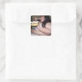 Dikke Stomme Slob Gross uit Grappige Sticker (Tas)