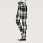 Dikke strepen geruite legging (Links)