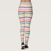 Dikke strepen leggings (Achterkant)