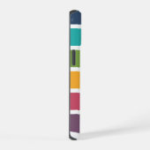 Dikke strepen Monogrammering iPhone 15 Case (Rechterkant)