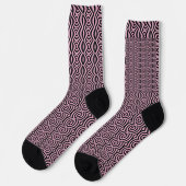 Dikke Swirls roze sokken (Links)