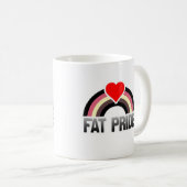 Dikke trots koffiemok (Voorkant rechts)