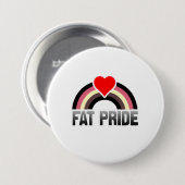 Dikke trots ronde button 7,6 cm (Voorkant /achterkant)