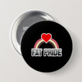 Dikke trots ronde button 7,6 cm (Voorkant /achterkant)