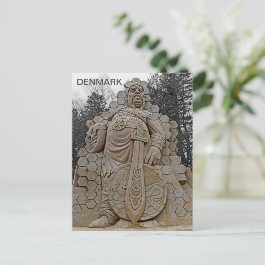 Dikke Viking Denemarken Ansichtkaart! Briefkaart (Staand voorkant)