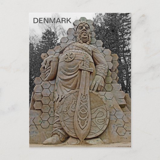 Dikke Viking Denemarken Ansichtkaart! Briefkaart (Voorkant)