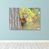 Dikkegeldoek Canvas Afdruk (Insitu (Houten vloer))