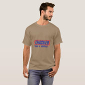 Dikker Dan Een Snicker T-shirt (Voorkant volledig)