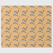 Dikstaartpossums Cadeaupapier (Vlak)