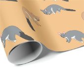 Dikstaartpossums Cadeaupapier (Rol Hoek)
