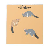 Dikstaartpossums Notitieblok (Voorkant)