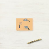 Dikstaartpossums Post-it® Notes (Op bureau)