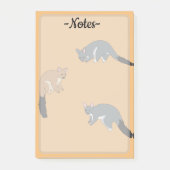 Dikstaartpossums Post-it® Notes (Voorkant)