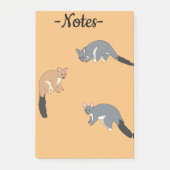 Dikstaartpossums Post-it® Notes (Voorkant)