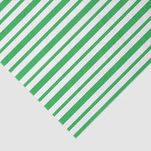 Dikte en dunne groene en witte strepen tissuepapier (Detail)