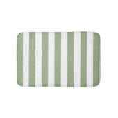 Dikte verticale strepen en witte streep badmat (Voorkant)
