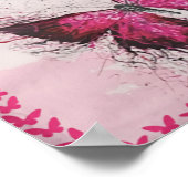 DIL Butterfly Je bent ook mijn dochter in het hart Poster (Hoek)