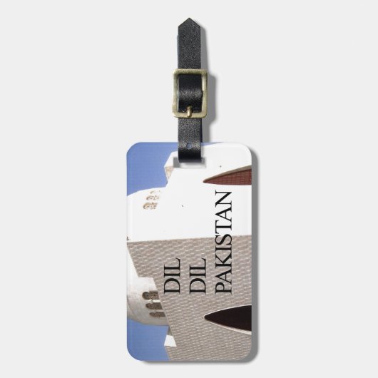 Dil Dil Pakistan Hakuna Matata Bagagelabel (Voorkant verticaal)