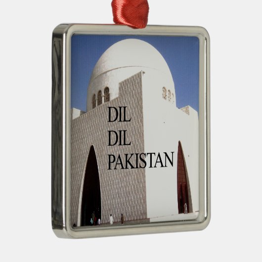 Dil Dil Pakistan Hakuna Matata Metalen Ornament (Rechts)