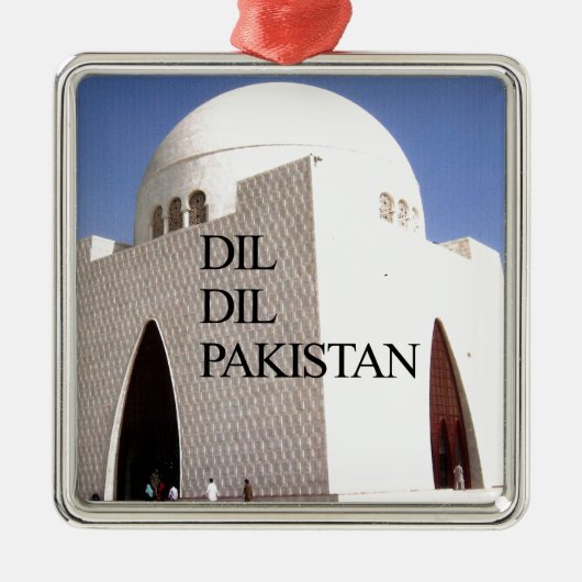 Dil Dil Pakistan Hakuna Matata Metalen Ornament (Voorkant)