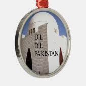 Dil Dil Pakistan Hakuna Matata Metalen Ornament (Rechts)