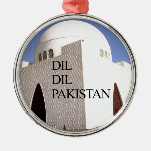 Dil Dil Pakistan Hakuna Matata Metalen Ornament (Voorkant)