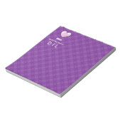 DIL Geweldige Daughter-in-Law Paars en Roze Z602D Notitieblok (Linkerzijde)