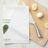 Dil gewoon met het groentbare padvinders uit de ke theedoek (Quarter Fold)