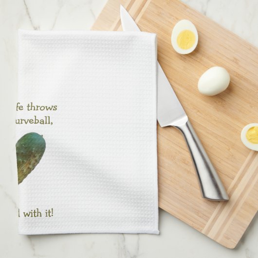 Dil gewoon met het groentbare padvinders uit de ke theedoek (Quarter Fold)