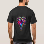 Dil heart Beautiful  T-shirt (Achterkant)