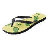 Dil met IT-ontwerp - Volwassen Teenslippers, brede Teenslippers (Schuin)