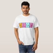 Dilan periodiek table name shirt (Voorkant volledig)
