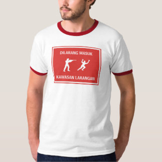 DILARANG MASUK, KAWASAN LARANGAN T-SHIRT
