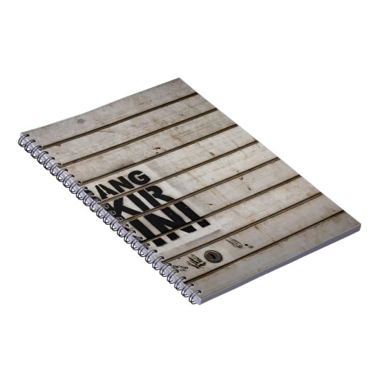 Dilarang parkir disini-teken notitieboek (Rechterzijde)