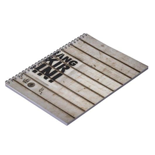 Dilarang parkir disini-teken notitieboek (Linkerzijde)