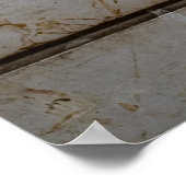 Dilarang parkir disini-teken poster (Hoek)