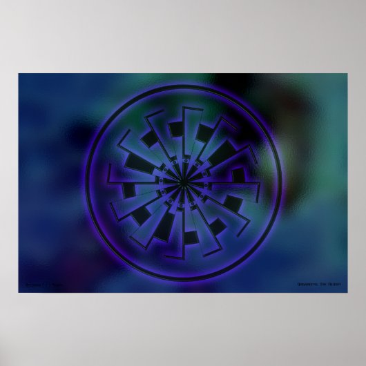 Dildering van de zwaartekrachttijd poster (Voorkant)