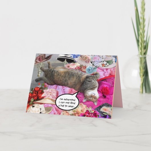 Dilemma van Princess Tatus Cat Kaart (Voorkant)