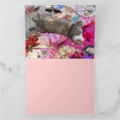 Dilemma van Princess Tatus Cat Kaart (Binnen)