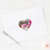 Dilemma van Prinses Tatus Kat Hart Hart Sticker (Envelop)