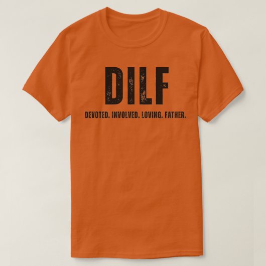 DILF-ontwerp T-shirt (Design voorkant)