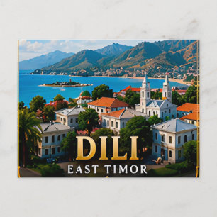 Dili Timor Leste Tropische Eilandreis 📍 Briefkaart