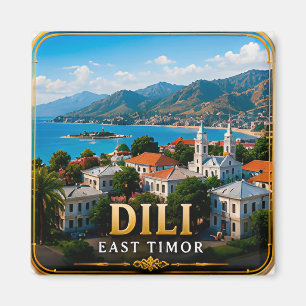 Dili Timor Leste Tropische Eilandreis 📍 Magneet