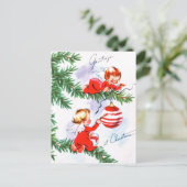 Diligent Angels Feestdagenkaart (Staand voorkant)