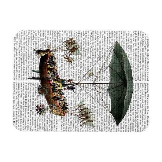 Diligenza en vliegende wezens magneet (Horizontaal)